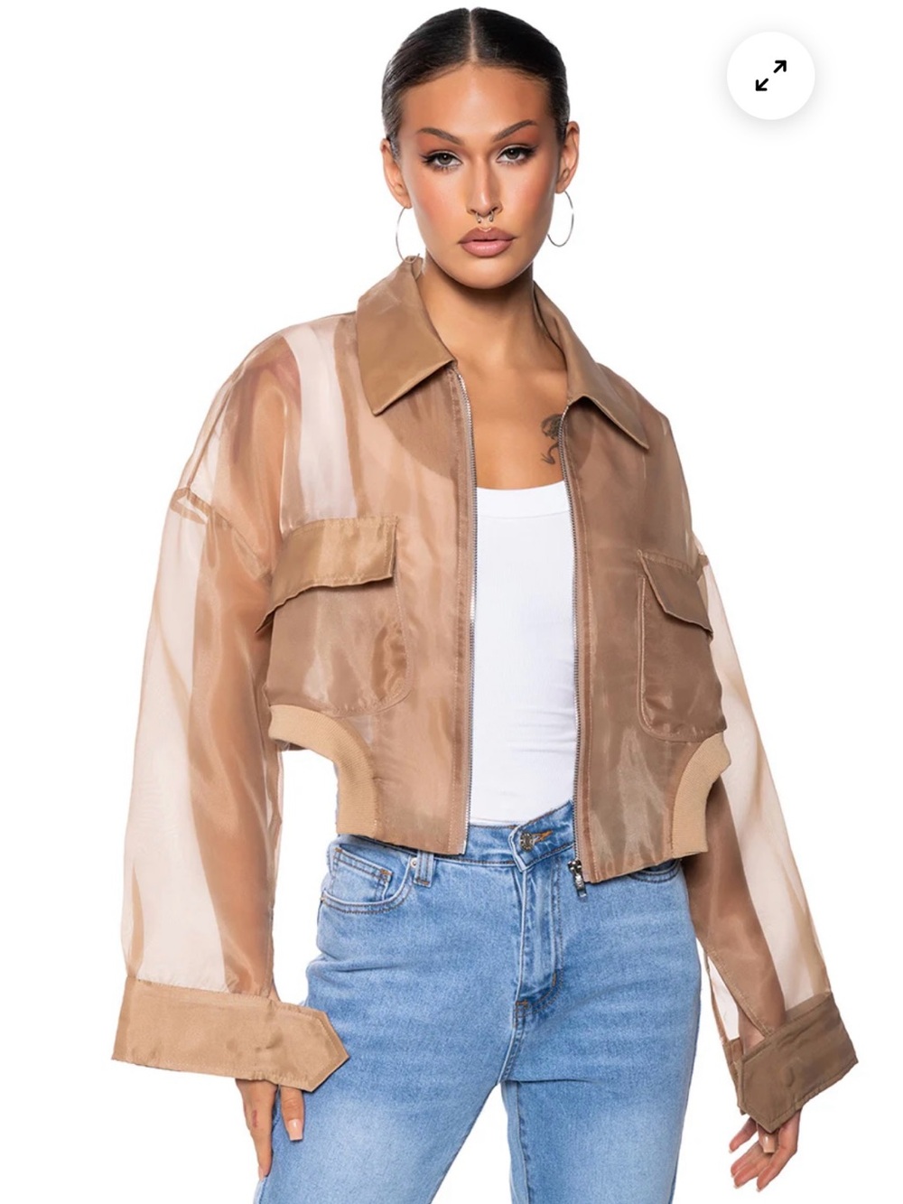 AKIRA Hyde Mesh Bomber